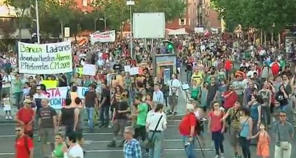 Οι Ισπανοί εναντίον της Bankia