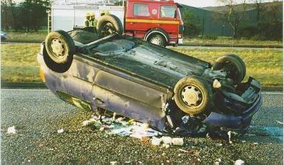 Τώρα -Ανατροπή αυτοκινήτου στην Περιφερειακή Θεσσαλονίκης