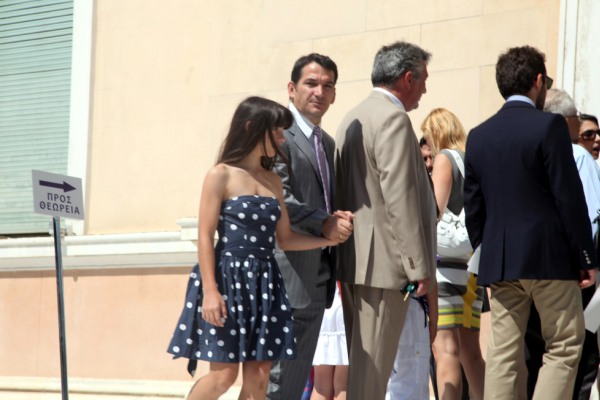 Ο Πύρρος μαζί με την κόρη του