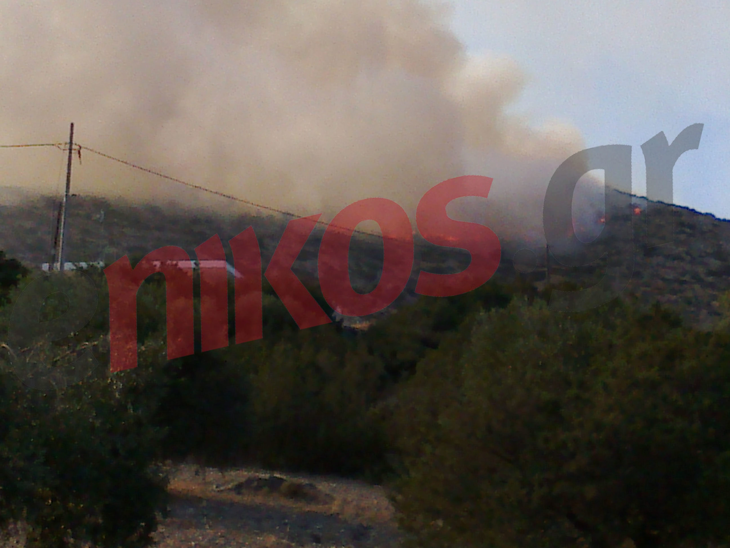 Τώρα -Φωτογραφίες από το πύρινο μέτωπο