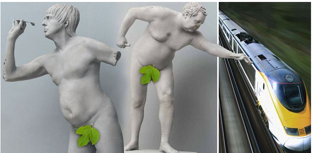 ”Ελληνικά” αγάλματα σε αφίσες