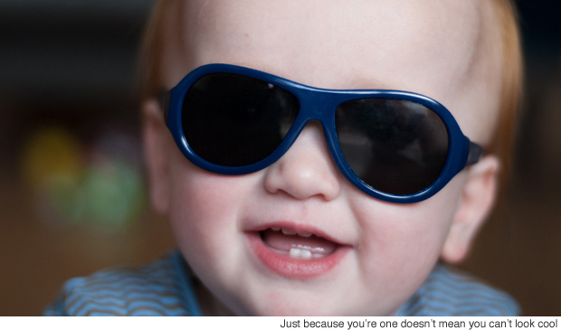 Γυαλιά ηλίου για μωρά!