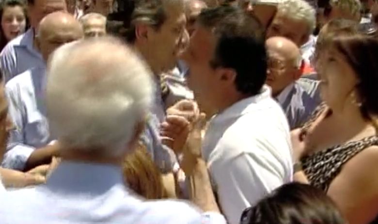 Ο Σαμαράς στην Κυπαρισσία