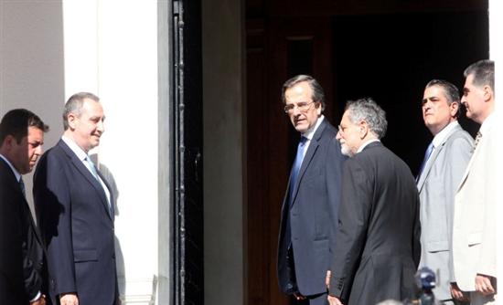 Οι πρώτες συστάσεις Σαμαρά