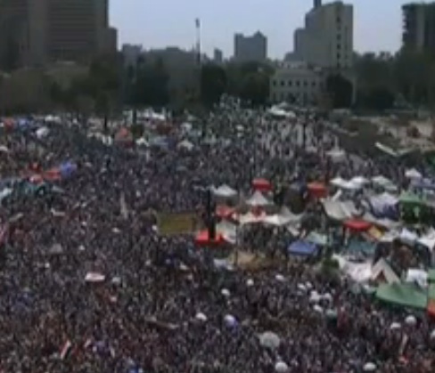 Απευθείας εικόνα από το Κάιρο