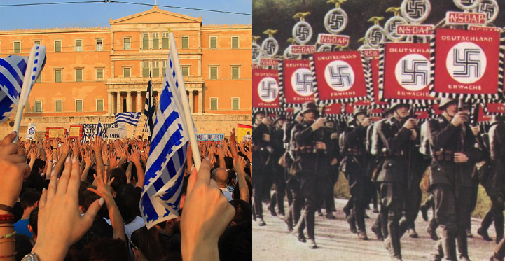 Γερμανία:Ναζισμός=Δημοκρατία