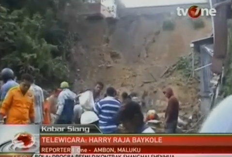 Κατολίσθηση στην Ινδονησία