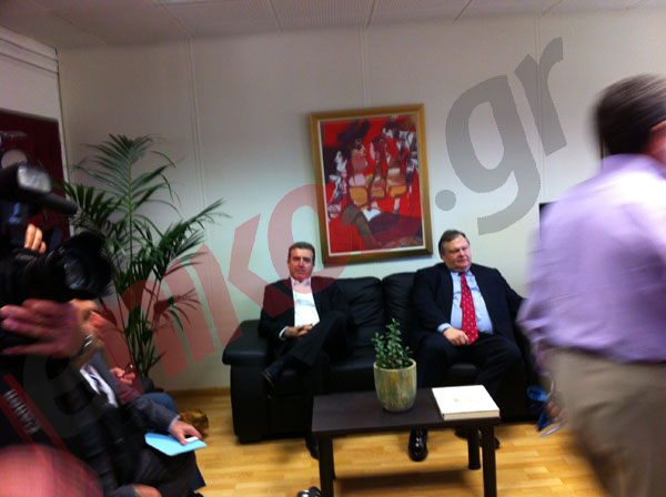 Τώρα -Στη ΓΑΔΑ ο Βενιζέλος