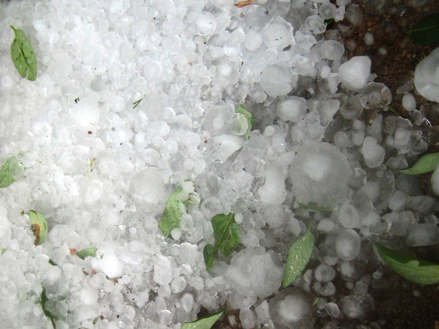 Kαταστροφές από το χαλάζι