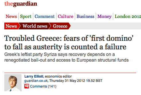 “1η στο ντόμινο η Ελλάδα”