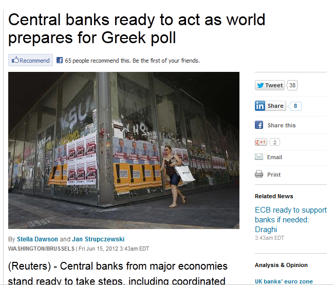 Reuters: Σε ετοιμότητα οι τράπεζες