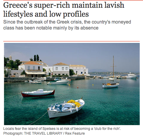 Οι πλούσιοι Έλληνες των Σπετσών