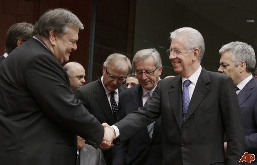 Συνάντηση Βενιζέλου-Μόντι