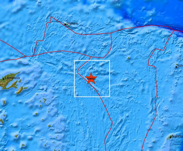 Σεισμός 5,8R στα Φίτζι