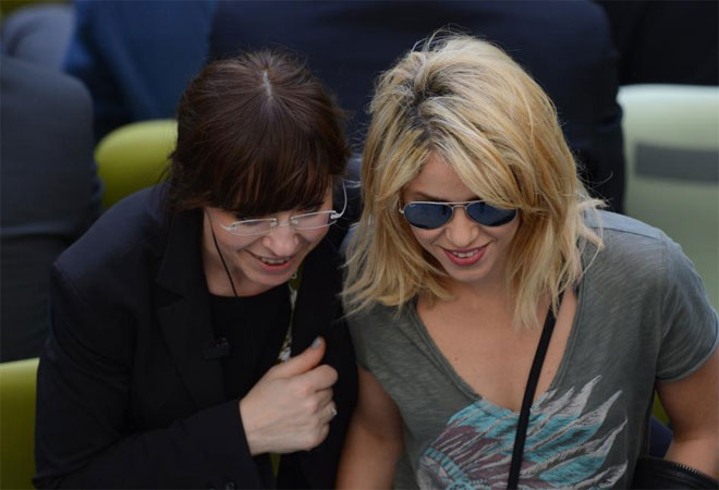 Η Σακίρα στο πλευρό της Ισπανίας