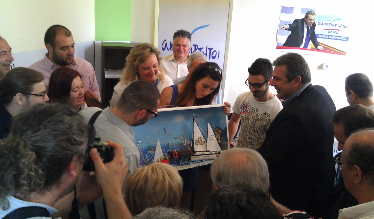 Ο Καμμένος στη Θεσσαλονίκη