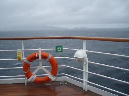 “Έφυγε” στο πλοίο