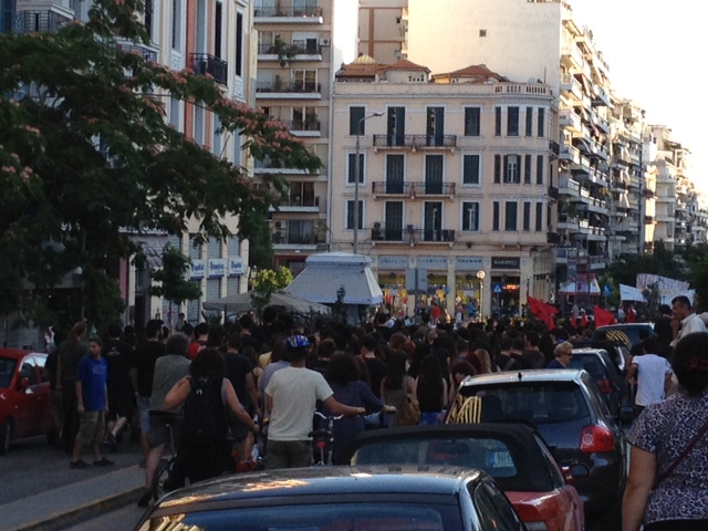 Τώρα-Πορεία στη Θεσσαλονίκη