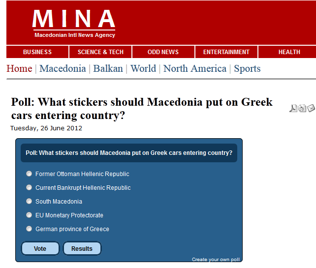 Δημοσκόπηση ΣΟΚ στα Σκόπια