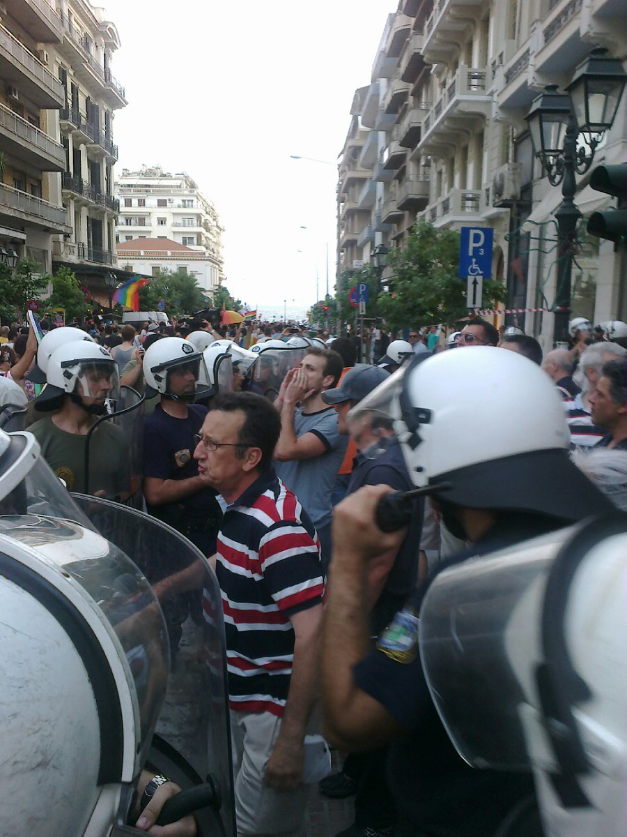 Eπεισόδια στο gay pride