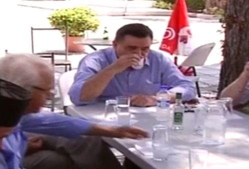 Ο Καρατζαφέρης στην Ποταμιά