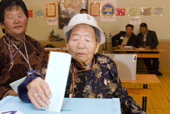 Ψηφίζουν στη Μογγολία