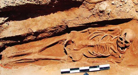 Βρέθηκε ανθρώπινος σκελετός