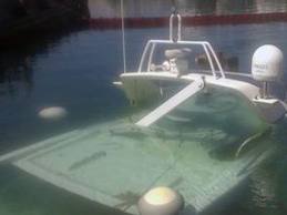 Βύθιση σκάφους στην Καβάλα