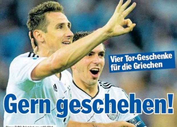 Οι Γερμανοί για τον αγώνα