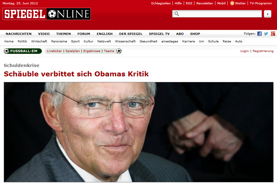 Συνεχίζει ακάθεκτος ο Σόιμπλε