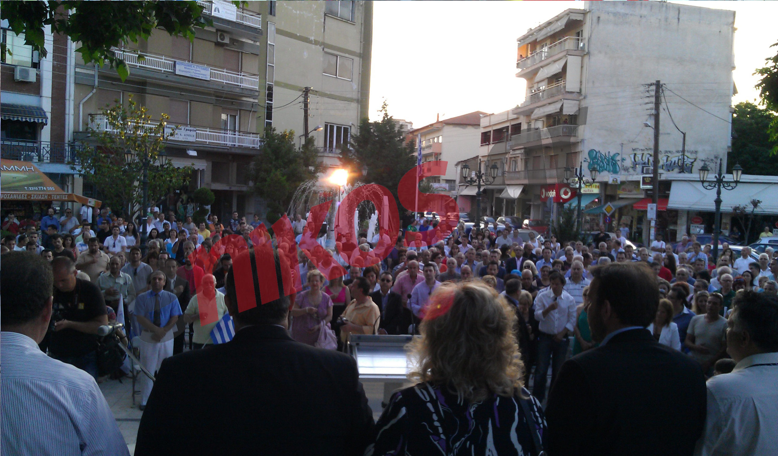 Εικόνες από τα εγκαίνια Καμμένου