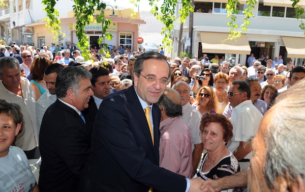 Ο Σαμαράς από τη Ρόδο