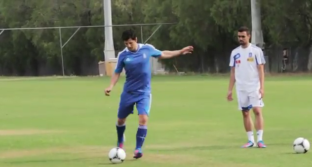 Ο Σάκης με την Εθνική