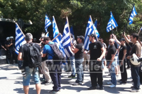 Σύγκρουση Χρυσής Αυγής με Γκρίζους Λύκους