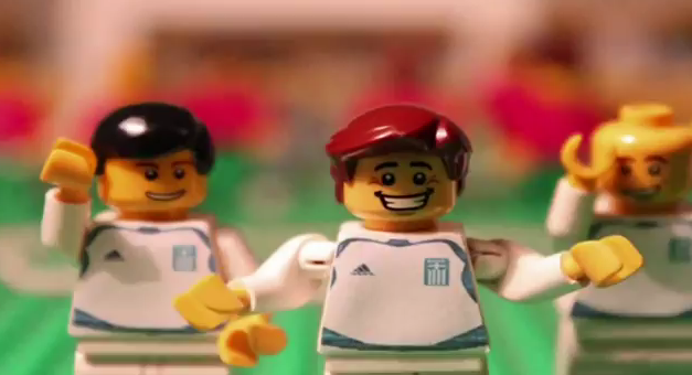 Στιγμές του Euro από LEGO