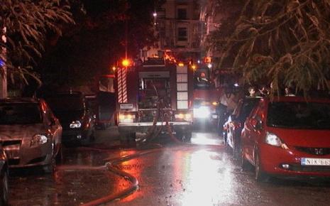 Φωτιά σε ισόγειο στο Μενίδι