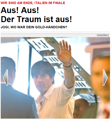 Κλαις Bild;Κλάψε!