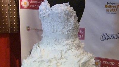 Νυφικό από… χαρτί υγείας!