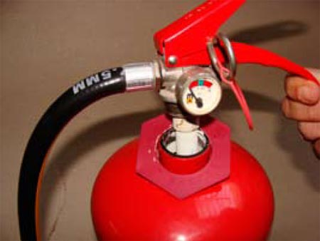 Ληστεία με πυροσβεστήρα