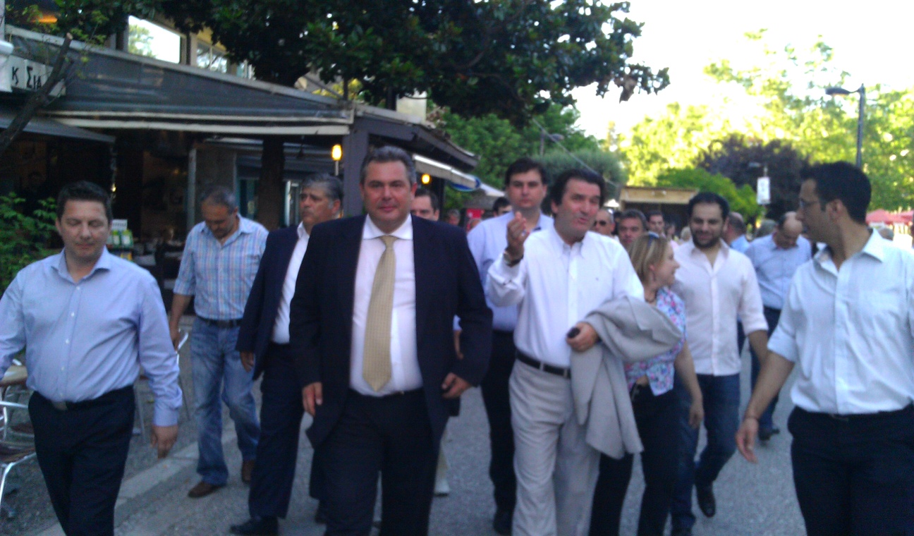 Ο Καμμένος στα Τρίκαλα