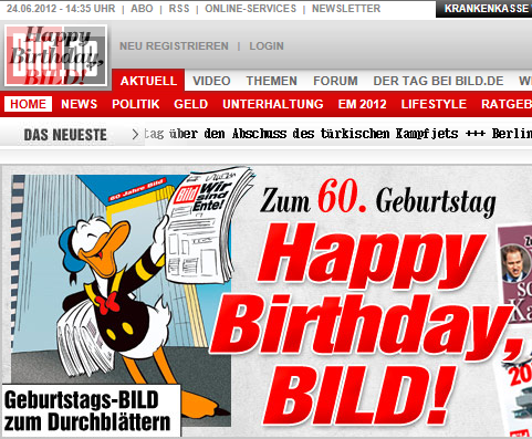 Χρόνια πολλά BILD!