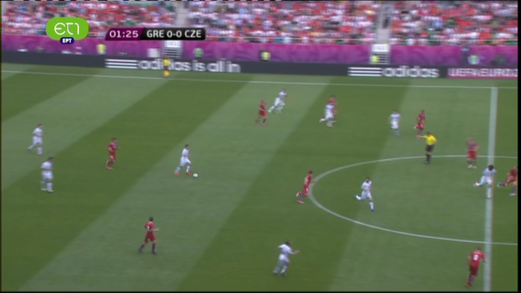 Live: ΕΛΛΑΔΑ-ΤΣΕΧΙΑ 0-1 (3′)