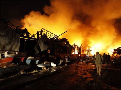 Σε ύφεση η φωτιά στην Χαλκιδική