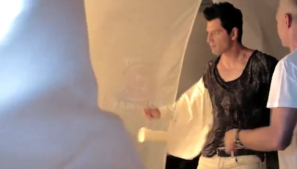 Backstage της συναυλίας του Σάκη