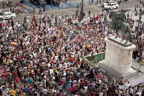 Η Μαδρίτη πάλι στους δρόμους