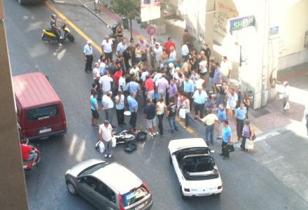 Ελεύθερος ο οδηγός της μηχανής