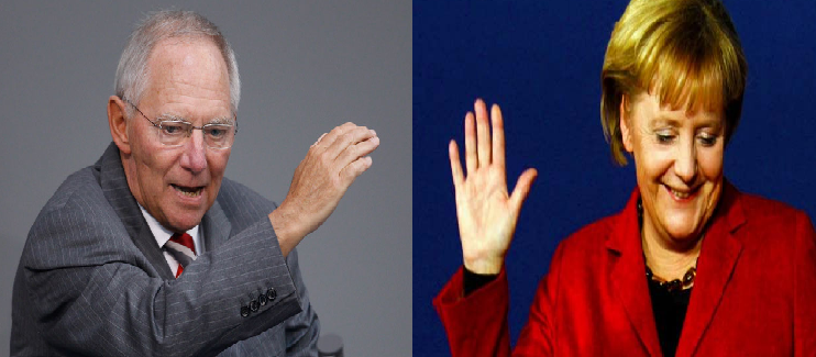 Πάνε για μπάνια Μέρκελ-Σόιμπλε