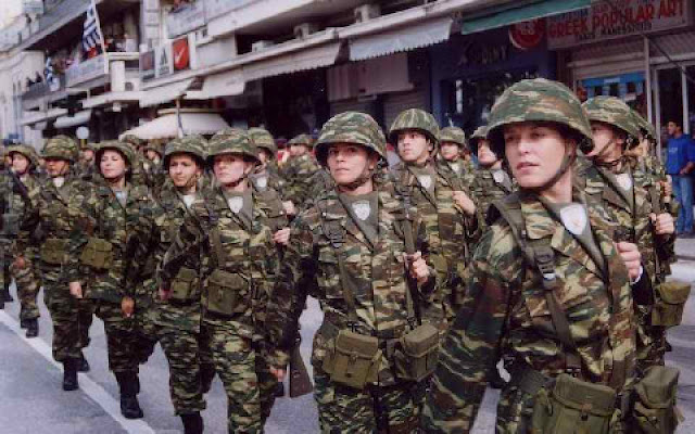 Η Χ.Α για τις γυναίκες στο στρατό