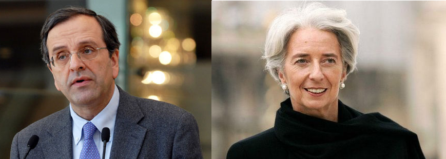 “Ραντεβουδάκι” Σαμαρά-Λαγκάρντ