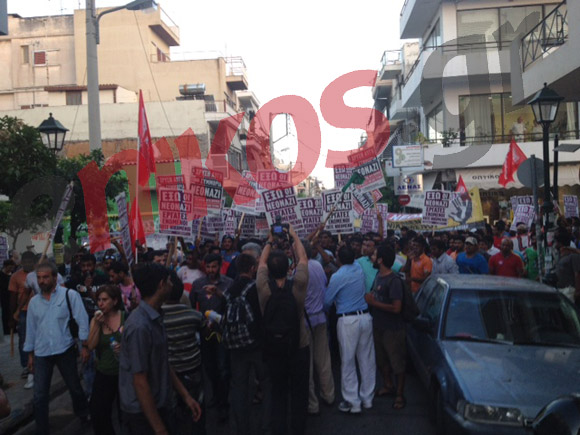 Ξεκίνησε η πορεία αλληλεγγύης